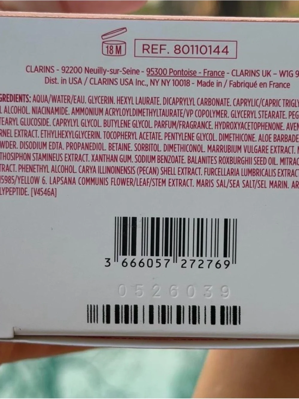 Clarins Extra-Firming Collagen³ Night Cream 50ml New In Box Fresh